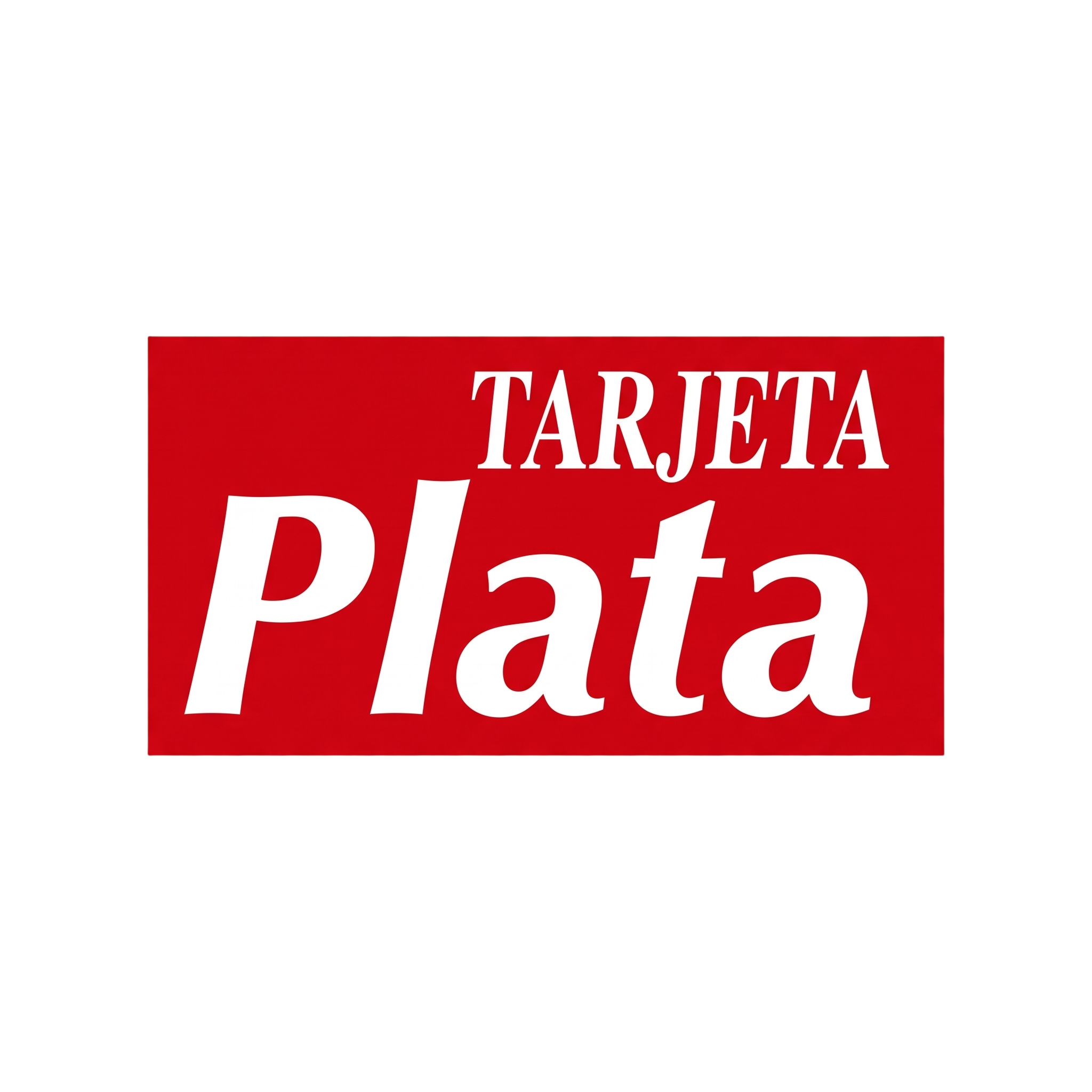 Tarjeta Plata